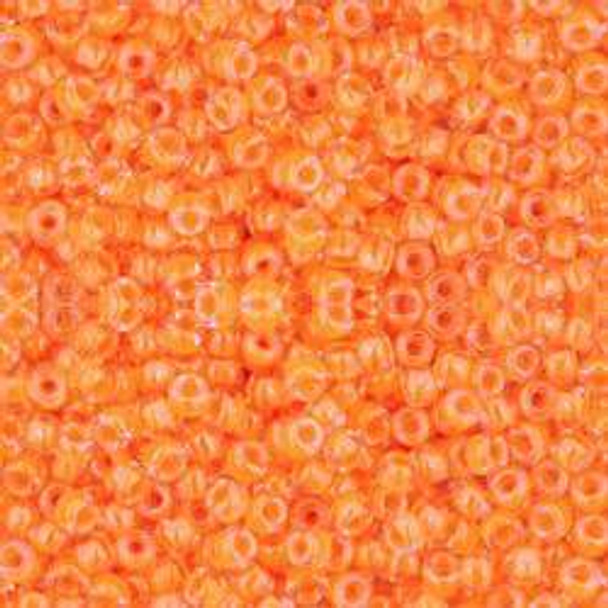 Toho ROUND 11/0 Seed Beads LUMINOUS NEON ORANGE