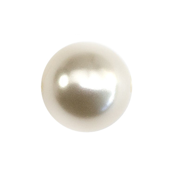 Krakovski Crystal Round Pearls 8mm CREAMROSE LIGHT
