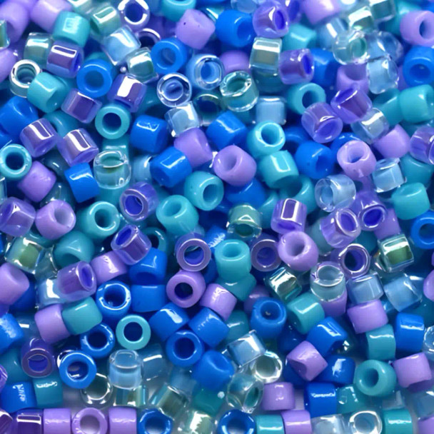 Miyuki DELICA 11/0 Seed Beads COOL WATERS MIX