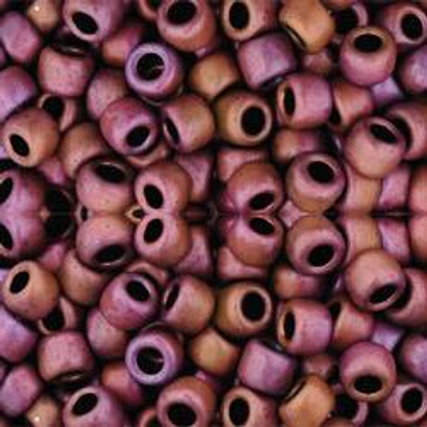 Toho ROUND 6/0 Seed Beads MATTE MAUVE MOCHA