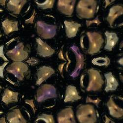 Toho ROUND 3/0 Seed Beads METALLIC IRIS BROWN