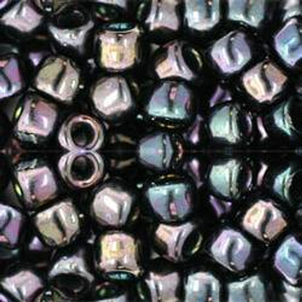 Toho ROUND 3/0 Seed Beads METALLIC IRIS PURPLE