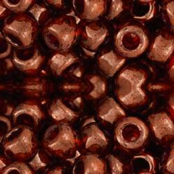 Toho ROUND 3/0 Seed Beads GOLD LUSTERED AFRICAN SUNSET