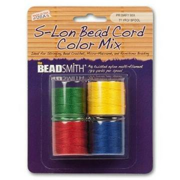 S-Lon Super Lon Bead Cord PRIMARY MIX