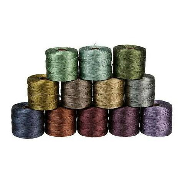 S-Lon Super Lon Bead Cord FOREST MIX