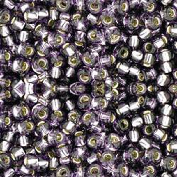 Toho ROUND 8/0 Seed Beads SILVER LINED TANZANITE