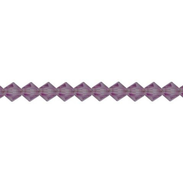 Preciosa Crystal Bicone Beads 5mm LIGHT AMETHYST