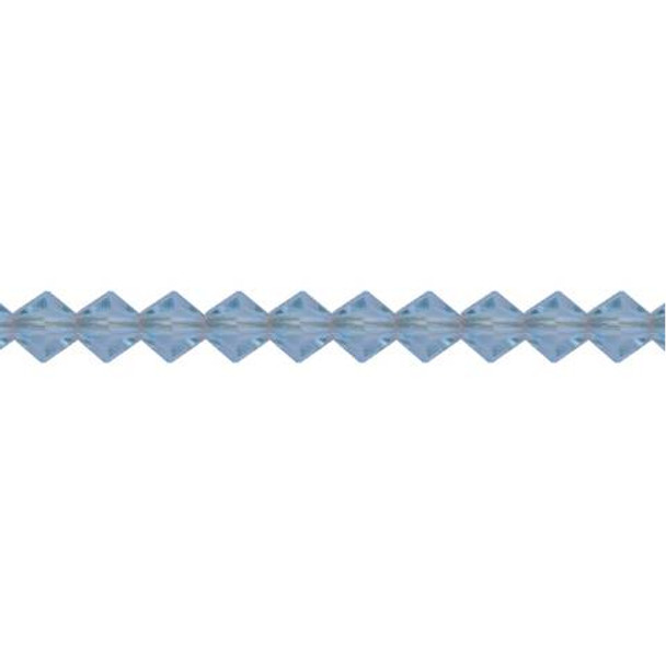 Preciosa Crystal Bicone Beads 5mm AQUA BOHEMICA