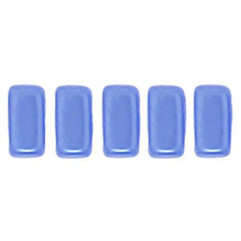2-Hole Brick Beads CzechMates PEARL COAT BABY BLUE