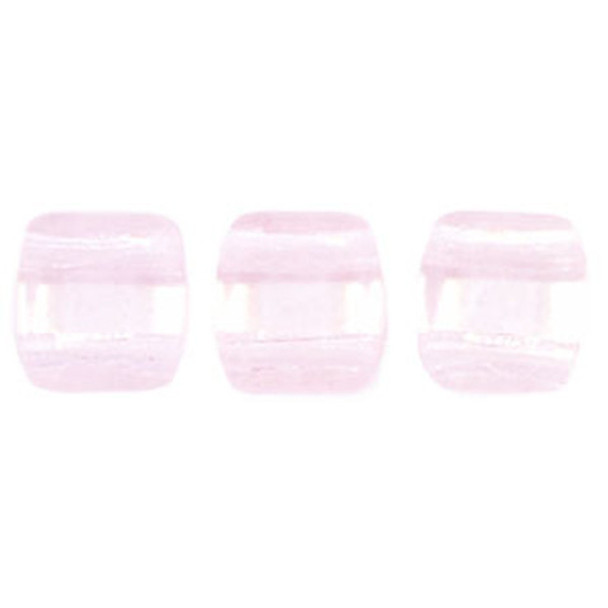 2-Hole TILE Beads 6mm ROSALINE