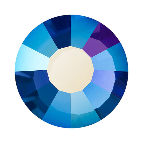 Preciosa Hotfix Flat Back Rhinestones SAPPHIRE AB VIVA12