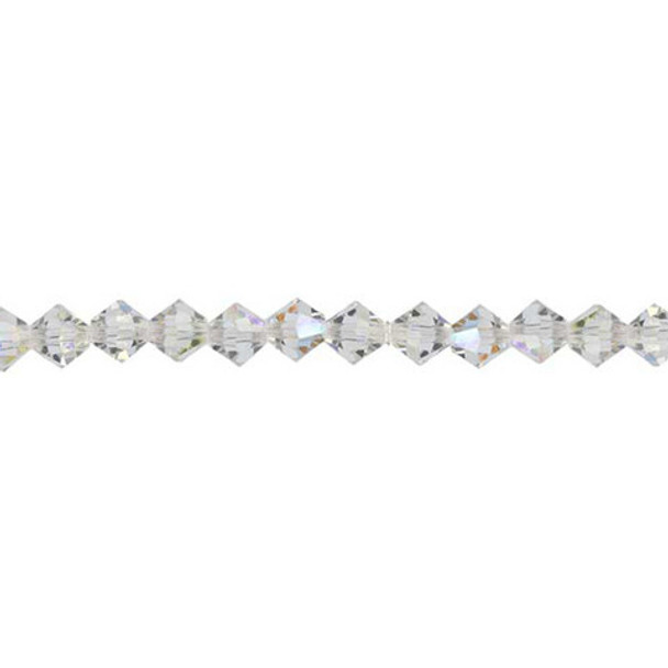 Preciosa Crystal Bicone Beads 3mm CRYSTAL AB