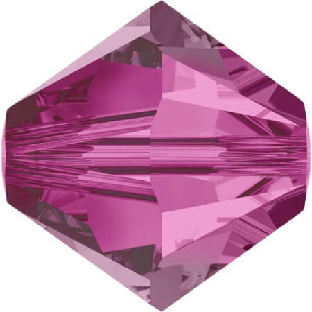 Swarovski Crystal Bicone Beads 3mm FUCHSIA 5328