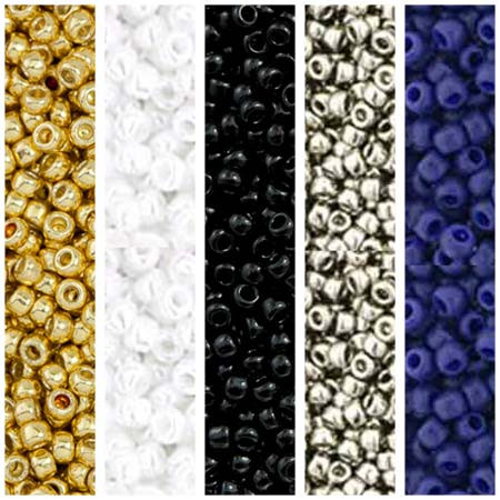 Best Selling 11/0 Toho Seed Beads Gift Box Set MIX 5 Tubes