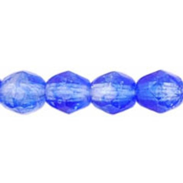 Czech Glass FIREPOLISH Beads 4mm HURRICANE GLASS SURF'S UP