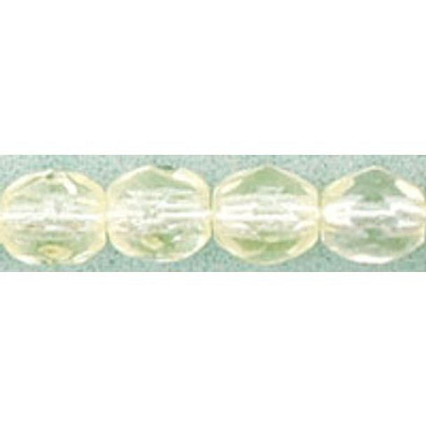 Czech Glass FIREPOLISH Beads 4mm JONQUIL