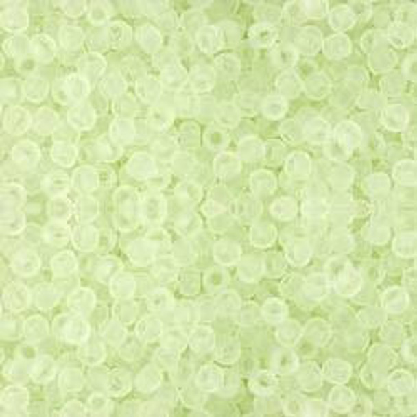 Toho ROUND 11/0 Seed Beads TRANSPARENT FROSTED CITRUS SPRITZ