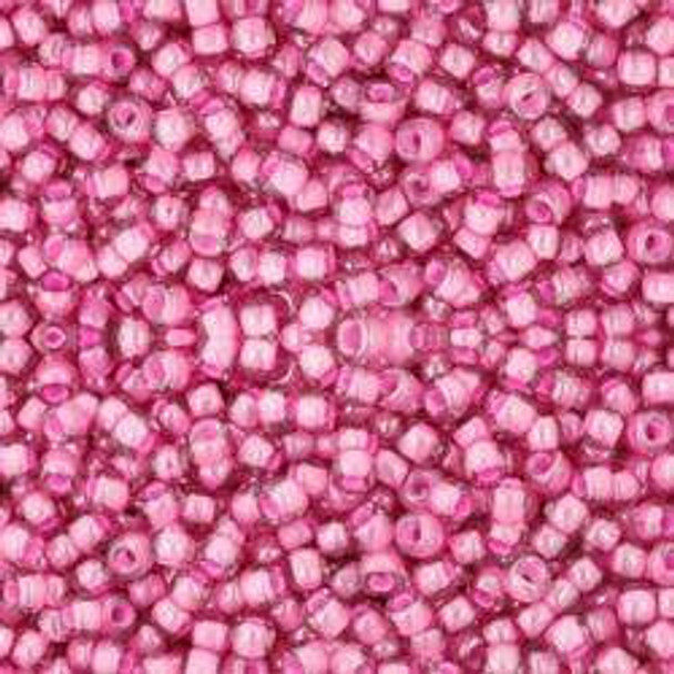 Toho ROUND 11/0 Seed Beads LT AMETHYST PINK LINED