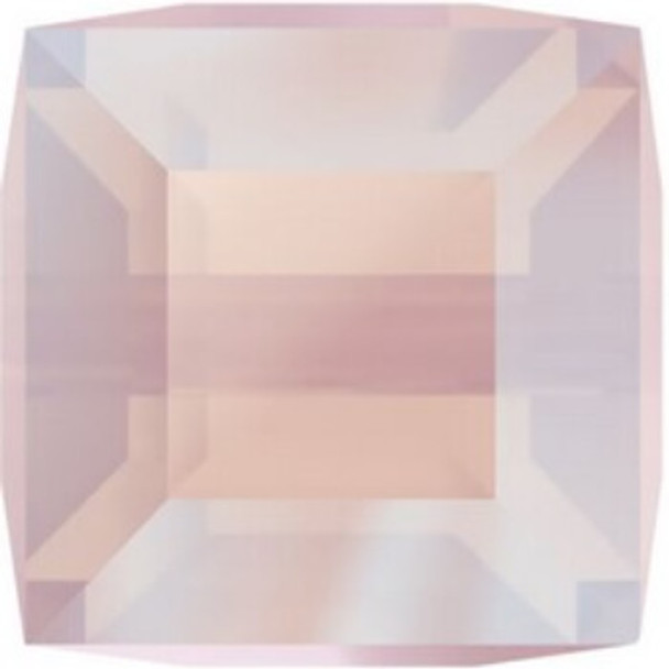 ELITE Eureka Crystal Faceted Cube Bead 4mm ROSE WATER OPAL SHIMMER B 5601