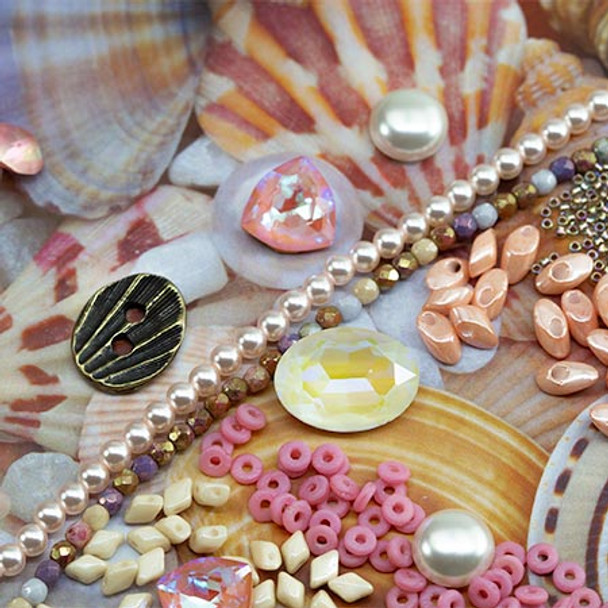 The Sun Kissed Seashells Beading Collection from Eureka x Orchid & Opal