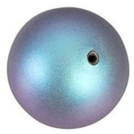 Swarovski Crystal Pearl 8mm Round IRIDESCENT LIGHT BLUE 5810