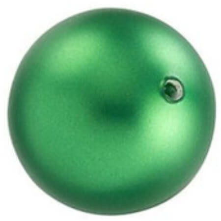 ELITE Eureka Crystal Pearl 8mm Round EDEN GREEN 5810