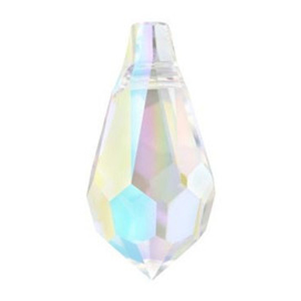 ELITE Eureka Crystal Teardrop Pendant 11x5.5mm CRYSTAL AB 6000