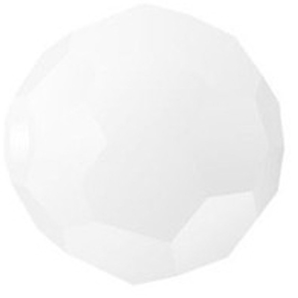 ELITE Eureka Crystal Faceted Round Bead 8mm WHITE ALABASTER 5000