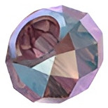 Swarovski Crystal Briolette XL Hole 6mm AMETHYST SHIMMER 2X