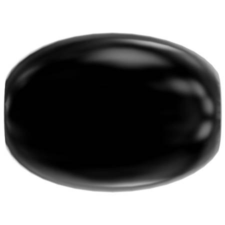 Swarovski Crystal Pearl 4mm Rice Shaped MAGICAL BLACK 5824
