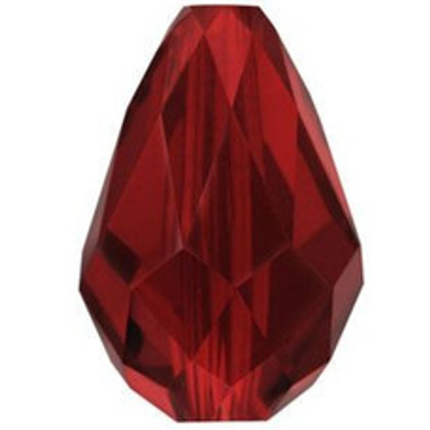 ELITE Eureka Crystal Teardrop Bead 9x6mm SIAM 5500