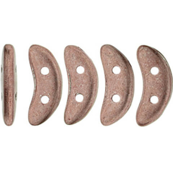2-Hole Crescent Beads 3x10mm SATURATED METALLIC BUTTERUM
