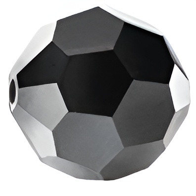 Swarovski Crystal Faceted Round Bead 3mm HEMATITE 5000