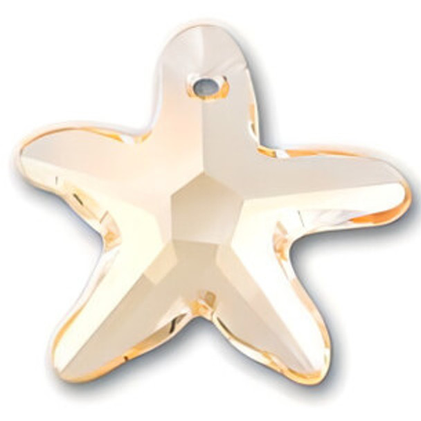 ELITE Eureka Crystal Starfish Pendant 16mm SILK 6721