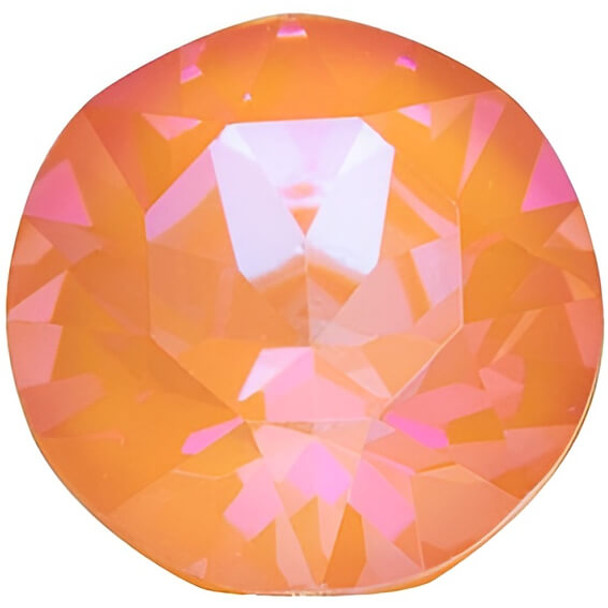 ELITE Eureka Crystal Chaton Stone 6.1mm ORANGE GLOW DELITE LacquerPRO 1088