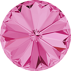 Swarovski Crystal Rivoli Stone 8mm ROSE 1122