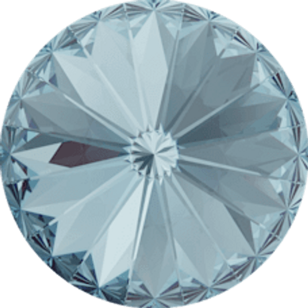 ELITE Eureka Crystal Rivoli Stone 8mm AQUAMARINE 1122