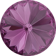 Swarovski Crystal Rivoli Stone 12mm AMETHYST 1122