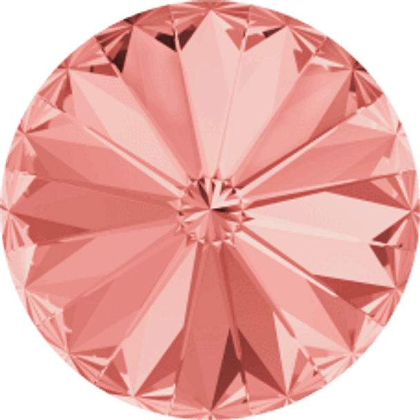 ELITE Eureka Crystal Rivoli Stone 14mm ROSE PEACH 1122