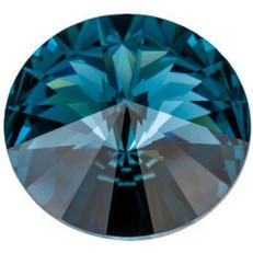 Swarovski Crystal Rivoli Stone 14mm MONTANA SAPPHIRE 1122