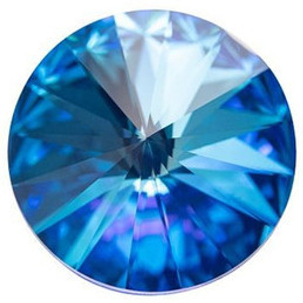 ELITE Eureka Crystal Rivoli Stone 14mm ROYAL BLUE DELITE LacquerPRO 1122