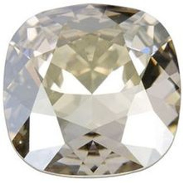 ELITE Eureka Crystal Cushion Fancy Stone 12mm CRYSTAL SILVER SHADE 4470