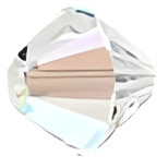 Swarovski Crystal Bicone Bead 3mm CRYSTAL SHIMMER 5328