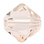Swarovski Crystal Bicone Bead 3mm CRYSTAL SILK 5328