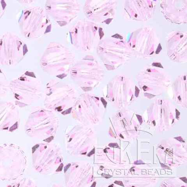 ELITE Eureka Crystal Bicone Bead 3mm ROSALINE 5328