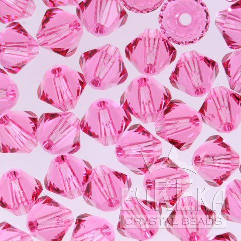 Swarovski Crystal Bicone Bead 3mm ROSE 5328