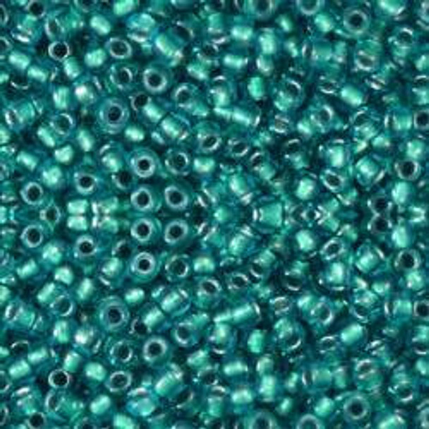 Toho ROUND 11/0 Seed Beads LT SAPPHIRE METALLIC TEAL LINED