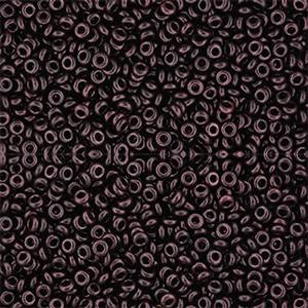 Toho DEMI 11/0 Seed Beads HYBRID METALLIC SUEDE RED COPPER