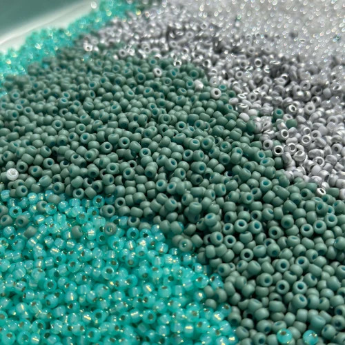 SIZE-11 Miyuki Round Seed Beads OCEAN WAVE MIX| Eureka Crystal Beads