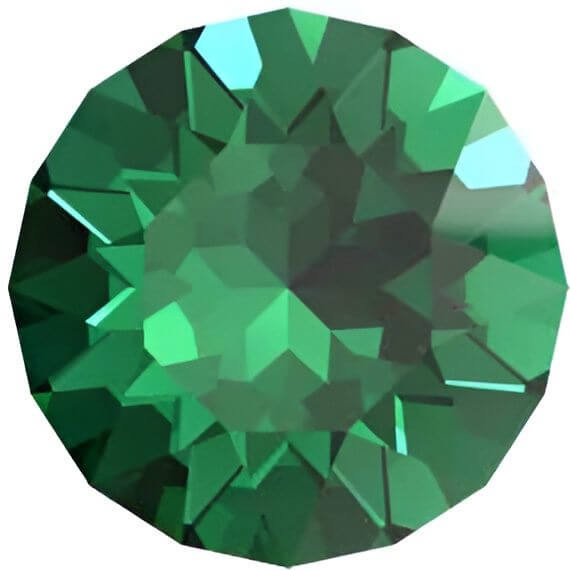 Swarovski Crystal Chaton Stone 8mm MAJESTIC GREEN 1088